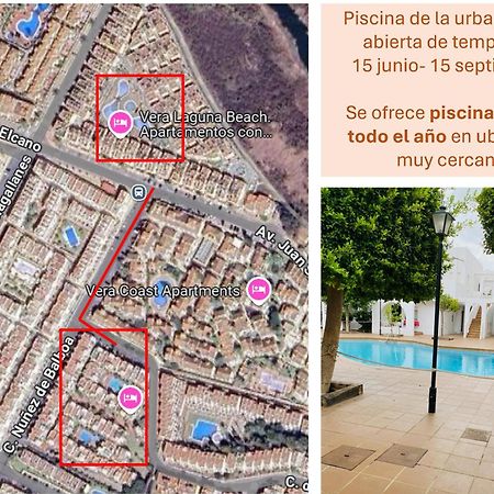 Apartamento En Vera Playa Laguna Beach Exterior foto